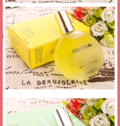 Women's floral light fragrance perfume with jasmine, rose, and osmanthus notes bottle product image