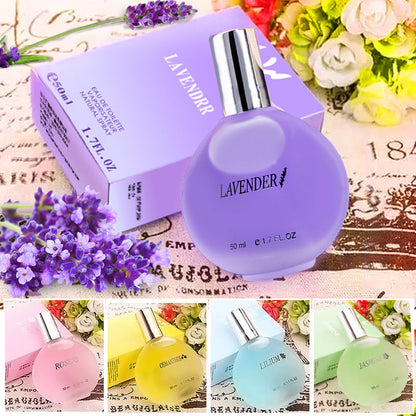 Women's floral perfume with jasmine, rose, and osmanthus fragrance bottle
