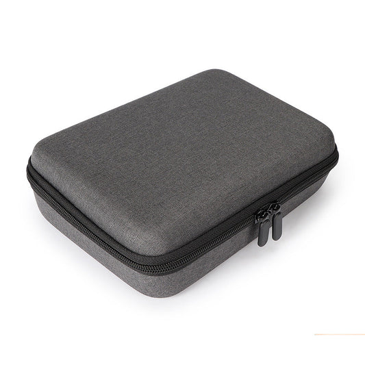Sports camera bag outdoor camera accessories storage bag in black with adjustable shoulder strap
