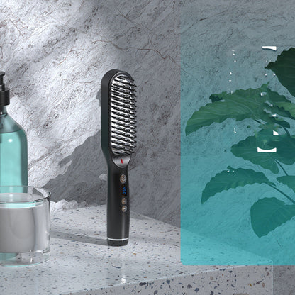 Straight hair comb and beard comb for grooming, wholesale style with fine teeth and durable design