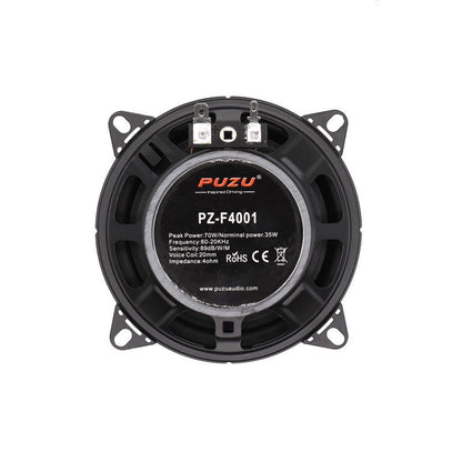 Car mid-bass audio modified speakers by My Store in black, designed for vehicle sound system upgrades