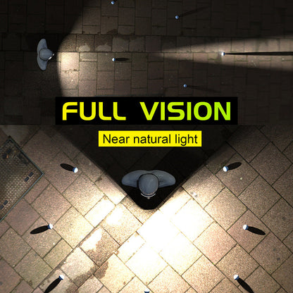 Multifunctional induction light for night running and fishing, compact wearable design with bright LED illumination