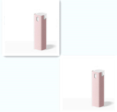 Mobile phone and computer LCD screen cleaner spray set with cleaning cloth and brush