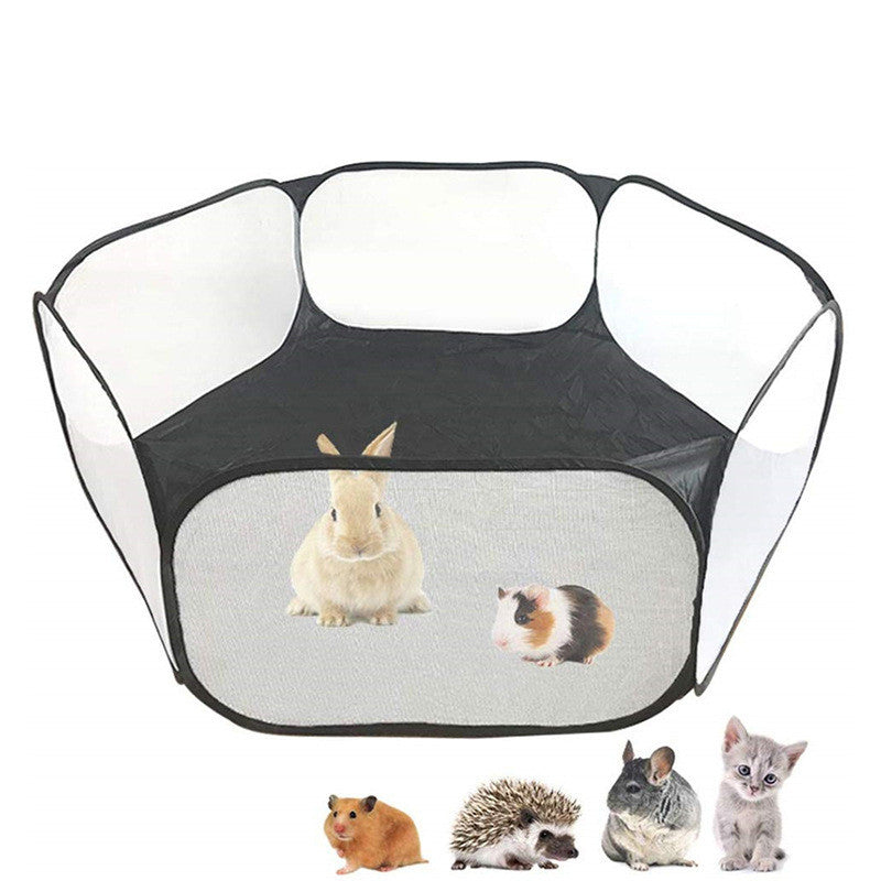 Portable folding small animal playpen exercise pet cage tent for indoor and outdoor use by My Store