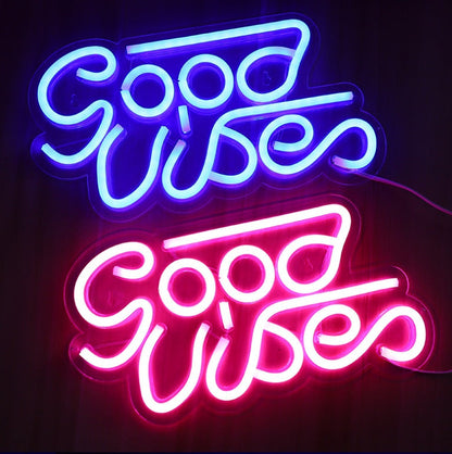 LED transparent backboard neon light, special-shaped wall hanging decorative light by My Store
