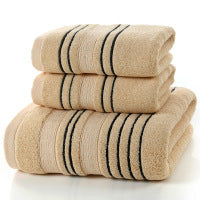 Pure cotton bath towel from Household, soft white fabric with textured weave