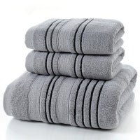 Household pure cotton bath towel in a soft, absorbent design