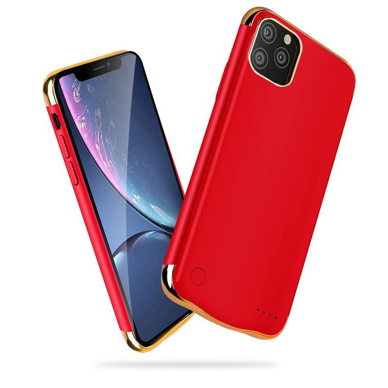 Back clip power bank battery mobile phone case by My Store, compact clip-on mobile power accessory