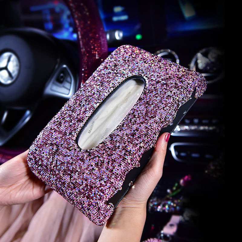 Women's aromatherapy car interior accessory, decorative car air freshener in a stylish design