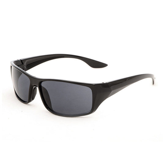 Men's outdoor sports cycling glasses and driver night vision sunglasses with wraparound lenses