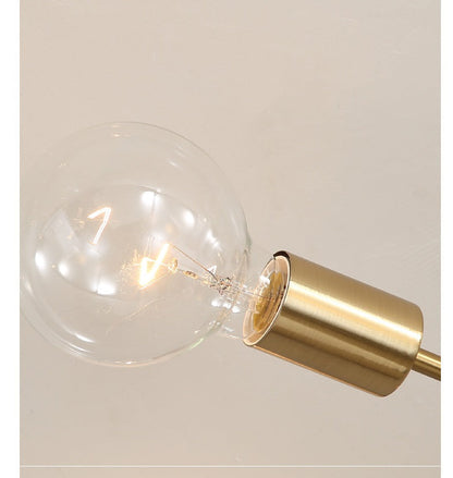 Personalized glass ceiling light with elegant design and custom detailing