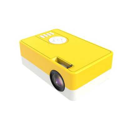 Portable smart projector for HD screenless TV and wireless home theater projection setup