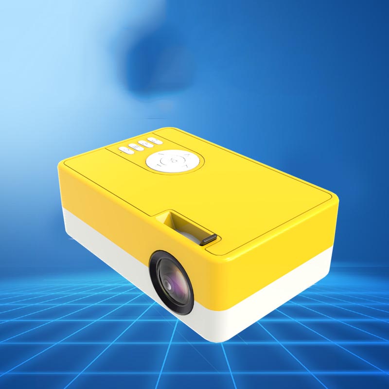 Portable smart projector for HD screenless TV and wireless home theater projection setup
