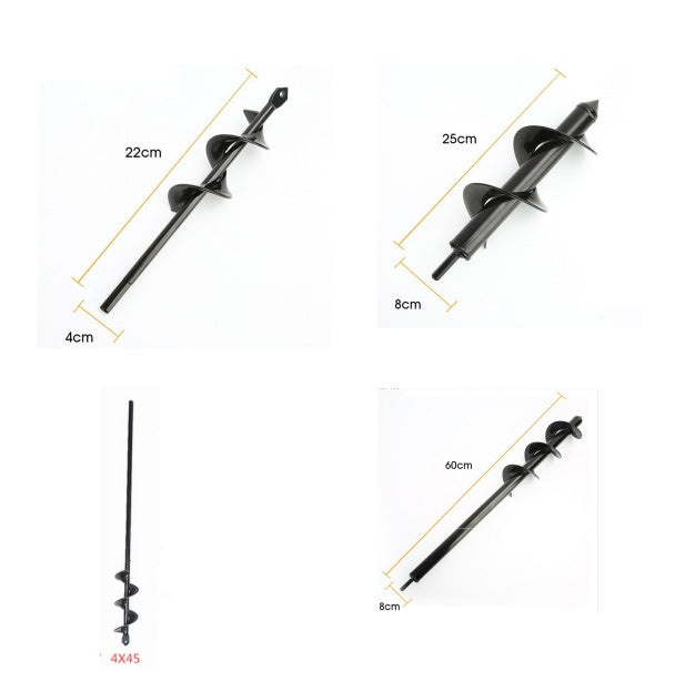Spiral loosening drill bit, alloy ground drill bit with helical design