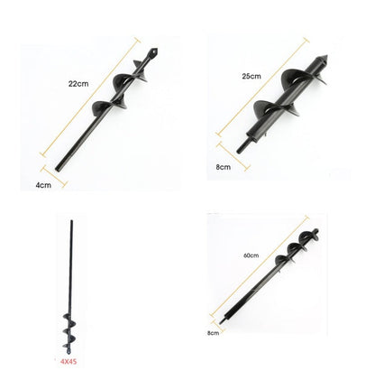 Spiral loosening drill bit, alloy ground drill bit with helical design