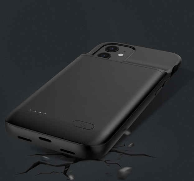 Ultra-thin TPU soft wireless battery bag with back clip by My Store