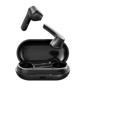 Wireless in-ear Bluetooth sports headset with noise canceling design and secure ear fit