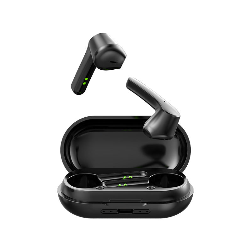 Noise-canceling sports wireless Bluetooth in-ear headset by My Store
