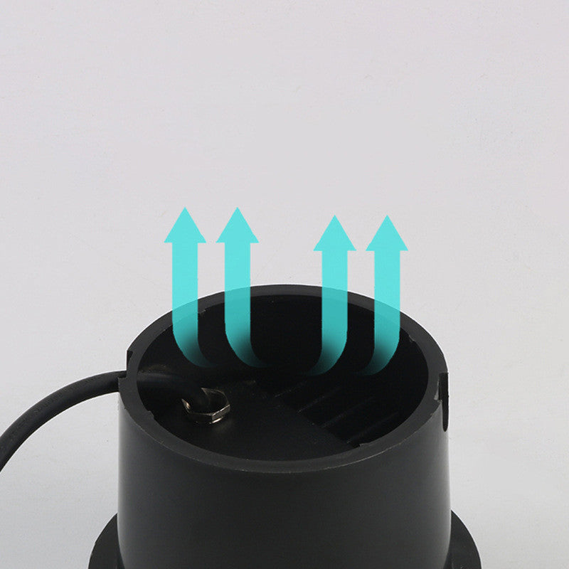 1W RGB LED underground outdoor waterproof lawn light for villa garden lighting