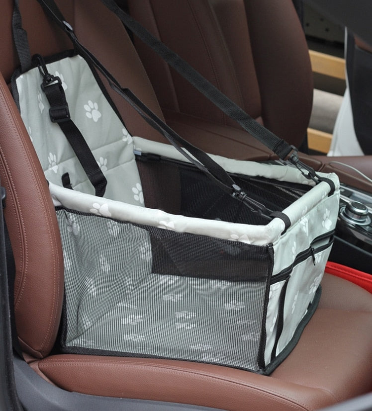 Breathable pet car bag for comfortable travel and secure transport
