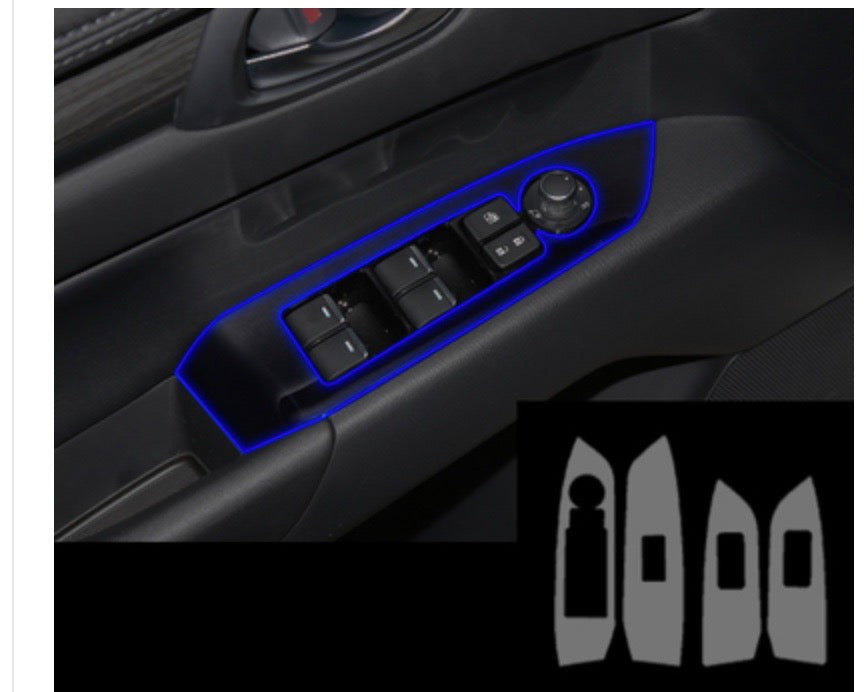 Car interior decoration accessories by My Store, decorative vehicle interior detailing set