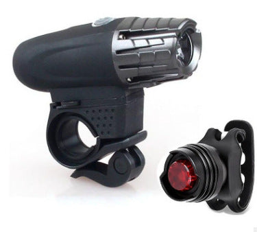 Rechargeable USB bicycle headlights and taillights with strong light for mountain bikes