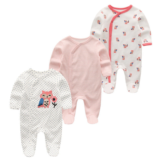 Baby girl long sleeve winter clothing set by My Store, soft outfit for cold weather layering
