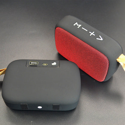 Square wireless Bluetooth speaker with U disk support, portable small design