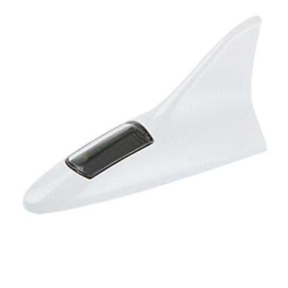 Car solar shark fin anti-collision light mounted on vehicle roof