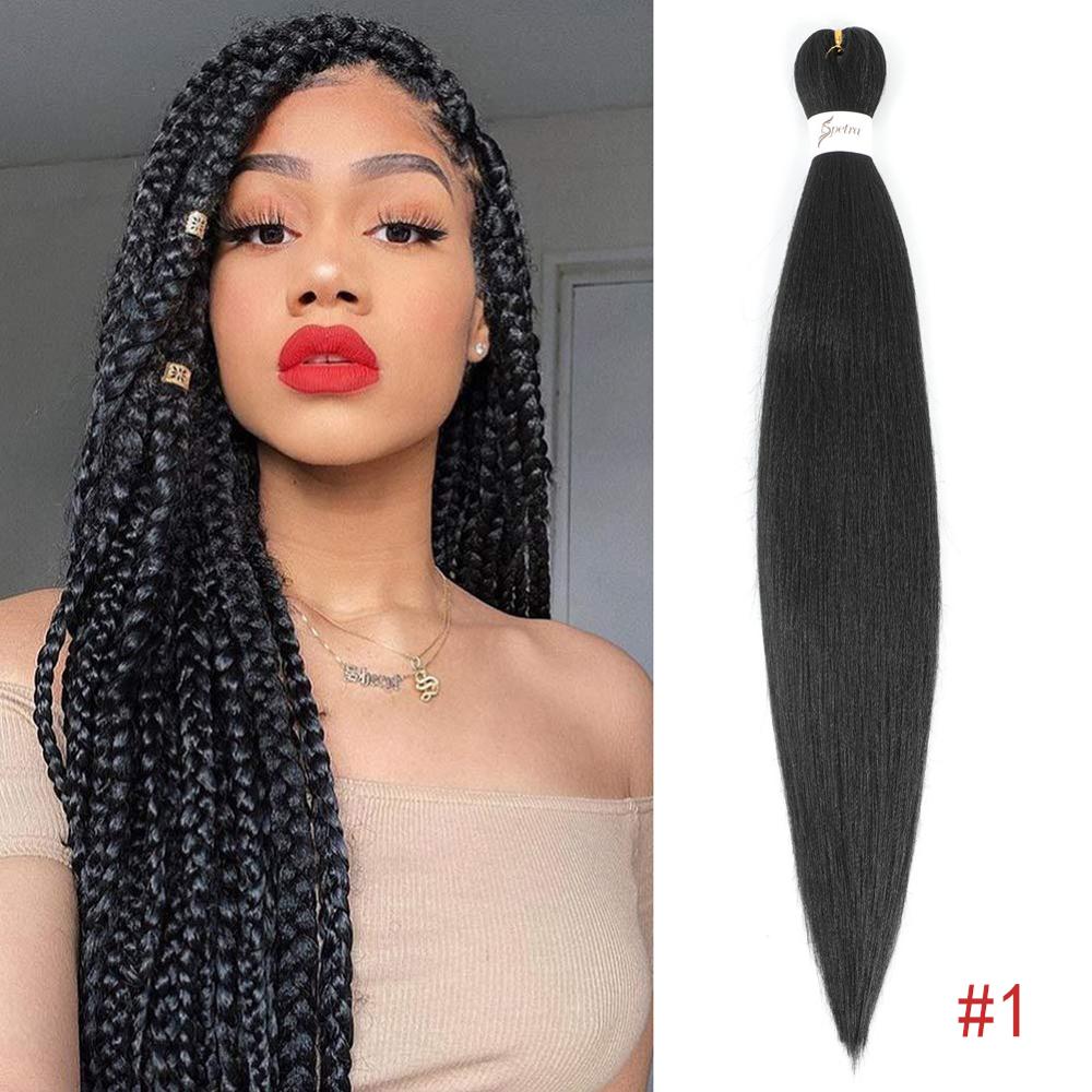 PVC low-temperature flame-retardant fluffy pull block big braid styling wig in close-up view