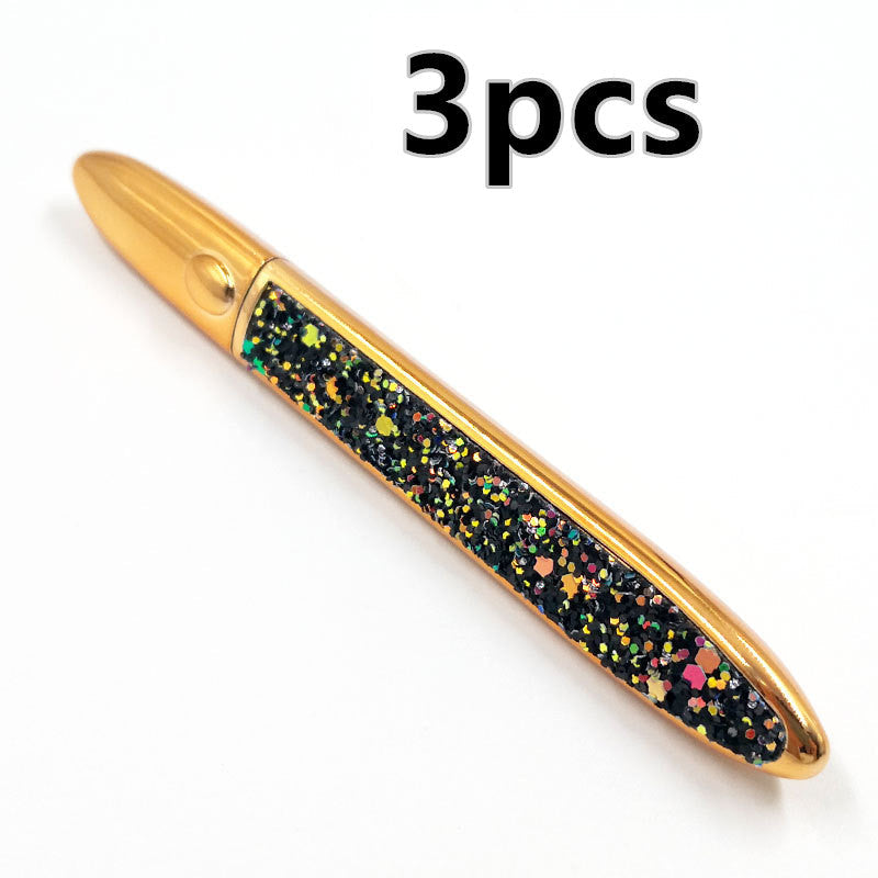 Multicolor self-adhesive false eyelashes with eyeliner, close-up product view