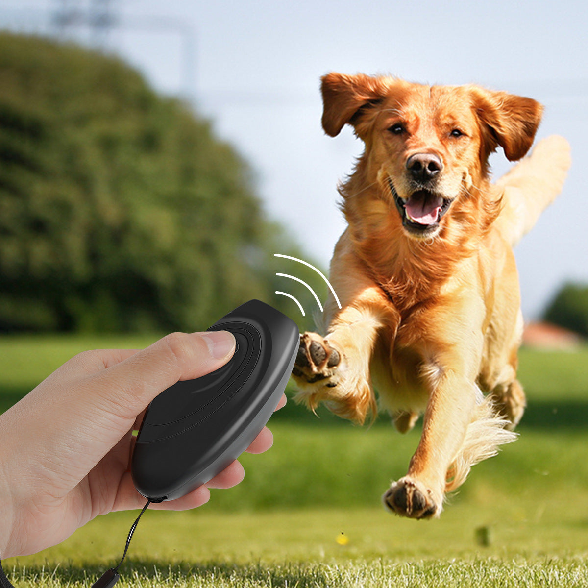 Ultrasonic dog repeller and dog trainer device by My Store