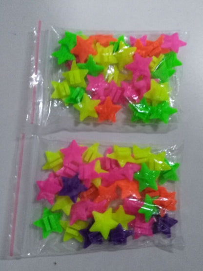 Children's bicycle decoration accessories displayed for bike customization