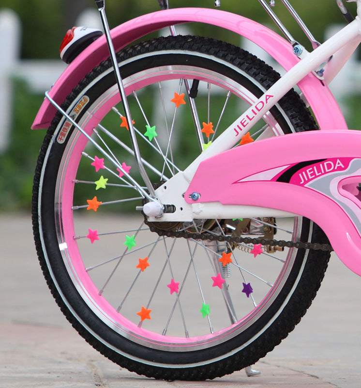 Children's bicycle decoration accessories for customizing a kids' bike