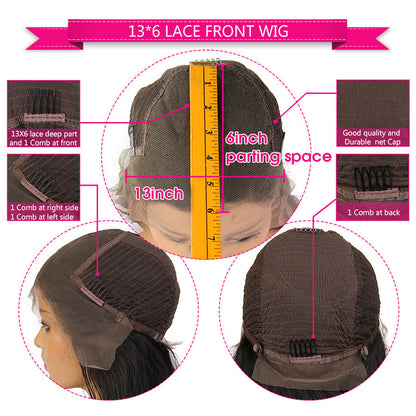 13x6 synthetic braided lace front wig in black, displayed on a mannequin head
