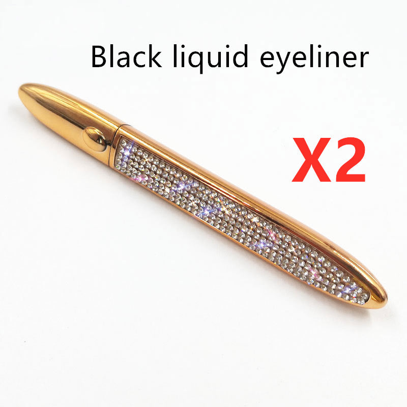 Multicolor self-adhesive false eyelashes with eyeliner applicator from My Store