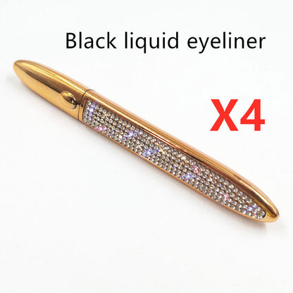 Multicolor self-adhesive false eyelashes with matching eyeliner by My Store