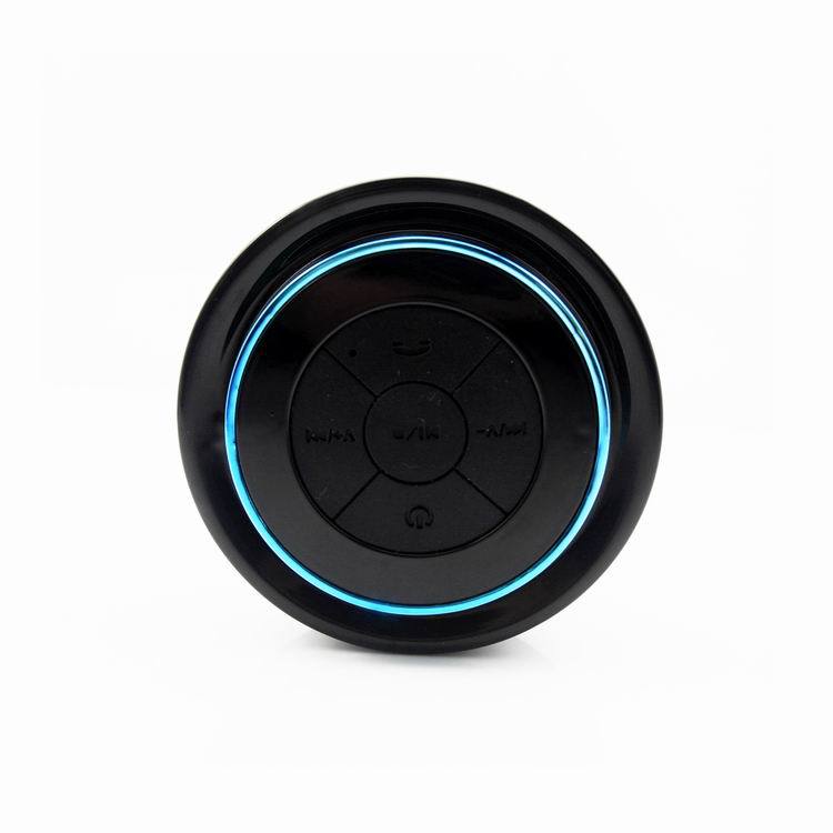 Waterproof Bluetooth mini bathroom speaker, portable compact design by My Store