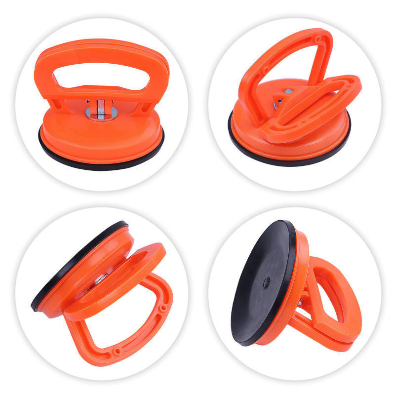 Large suction cup PDR tool, portable one-handed puller for dent repair