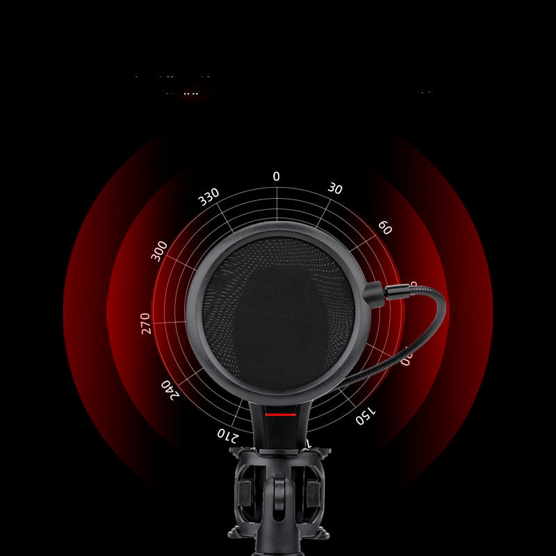 Noise reduction game anchor recording live singing bar microphone setup