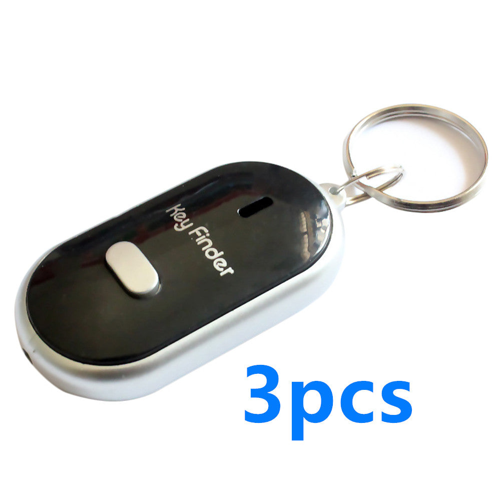 LED whistle control induction key ring, elderly key finder and multifunctional anti-lost device 񟿿