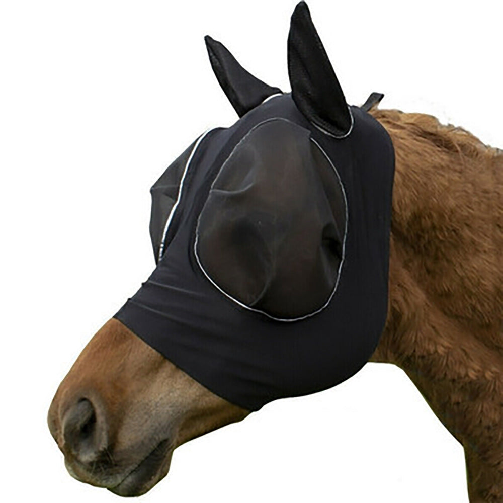 Horse Face Equestrian universal mosquito cover for horse head protection