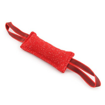 Dog bite stick for canine training and play, durable chew toy design