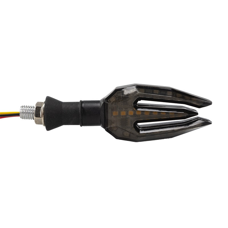 Retro motorcycle LED turn signal indicator light for modified bikes