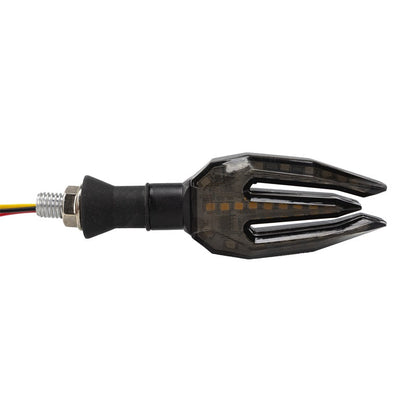 Retro motorcycle LED turn signal indicator light for modified bikes