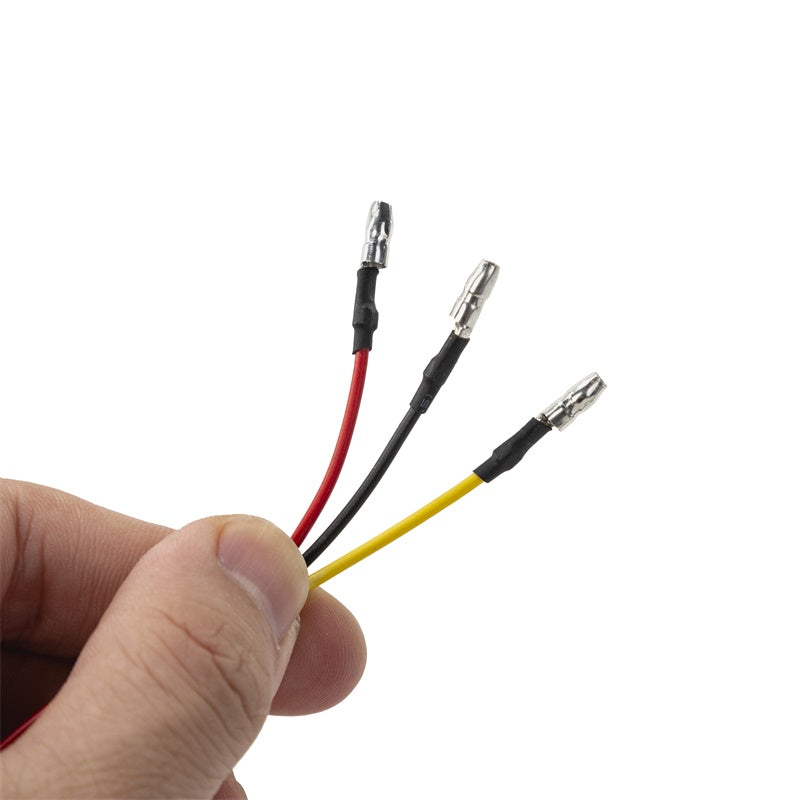 Retro motorcycle LED turn signal indicator light, modified-style amber signal lamp