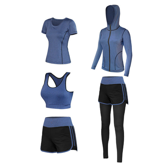 Loose quick-drying yoga sports suit fitness clothing for gym workouts