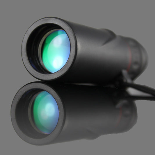 Portable 10x25 high-definition night vision monocular, pocket-sized single pass-through outdoor glass viewer