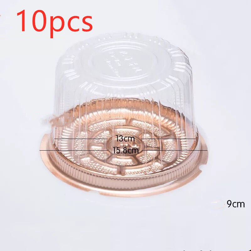Transparent round blister cake packaging box by My Store