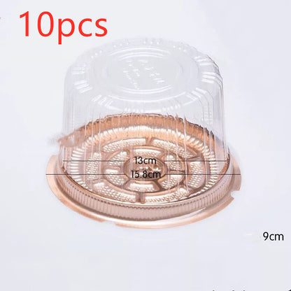 Transparent round blister cake packaging box by My Store